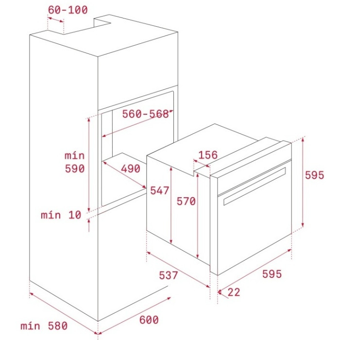 TEKA HRB 6400 VN светло-бежевый