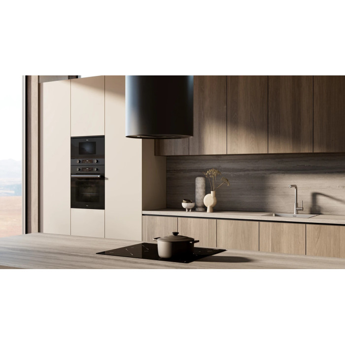 TEKA HSB 6450 FBK черный, стальной