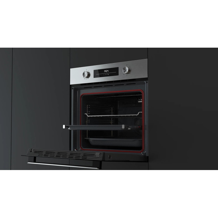 TEKA HSB 6450 SS черный, стальной