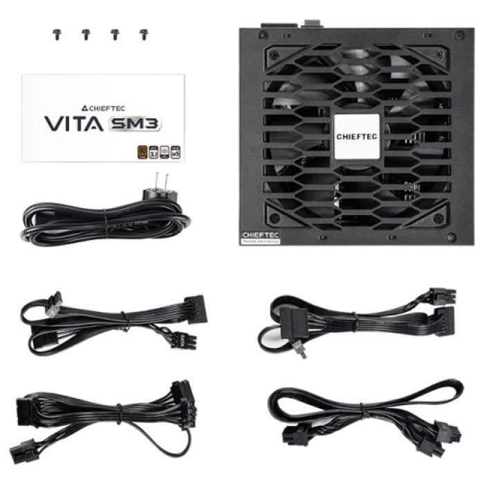 Power supply ATX Chieftec VITA SM3, BPX-850-C, 850W, 80Plus Bronze, ATX3.1