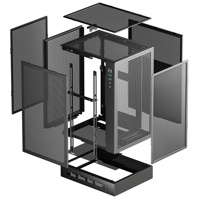 Deepcool CH170 DIGITAL BK черный