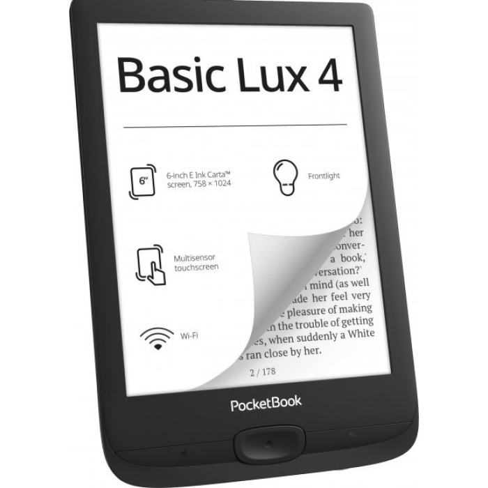 POCKET BOOK PB618-P-CIS черный
