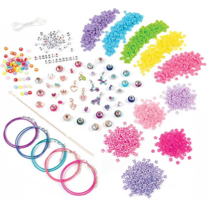 Набор для творчества Make It Real Создание браслетов Best Day Ever! Deluxe Jewelry Studio
