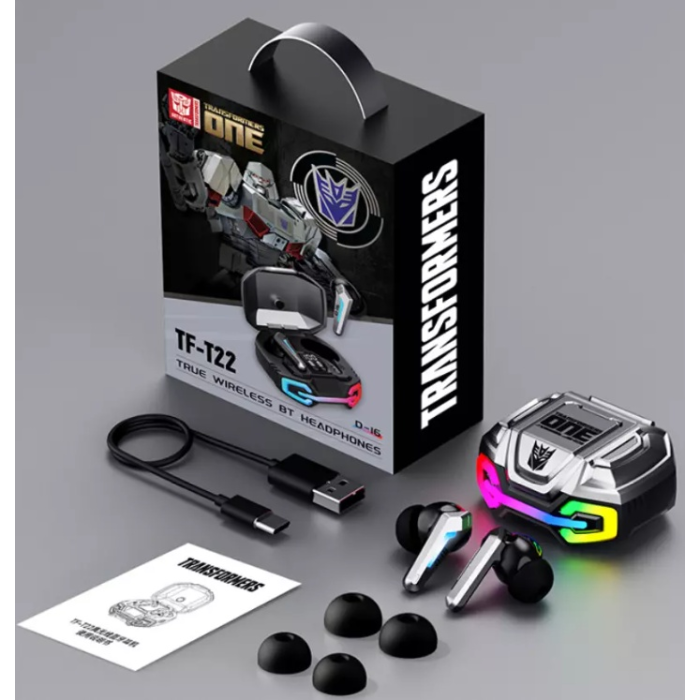 Наушники Transformers TF-T22 серый