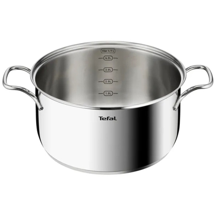 Кастрюля 5 л, Tefal B8644674 нержавеющая сталь