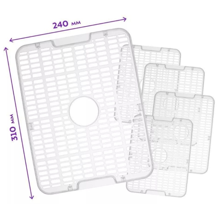Электросушилка Kitfort КТ-1957 черный, серебристый
