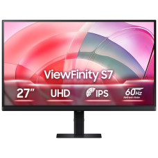Монитор жидкокристаллический SAMSUNG LS27D700EAIXCI Монитор LCD 27'' 16:9 1920х1080(FHD) VA, Flat screen, nonGLARE, nonTOUCH, 250 cd/m2, H178°/V178°, 3000:1, 16.7M, 4ms, VGA, HDMI, Audio out, 2Y, Black