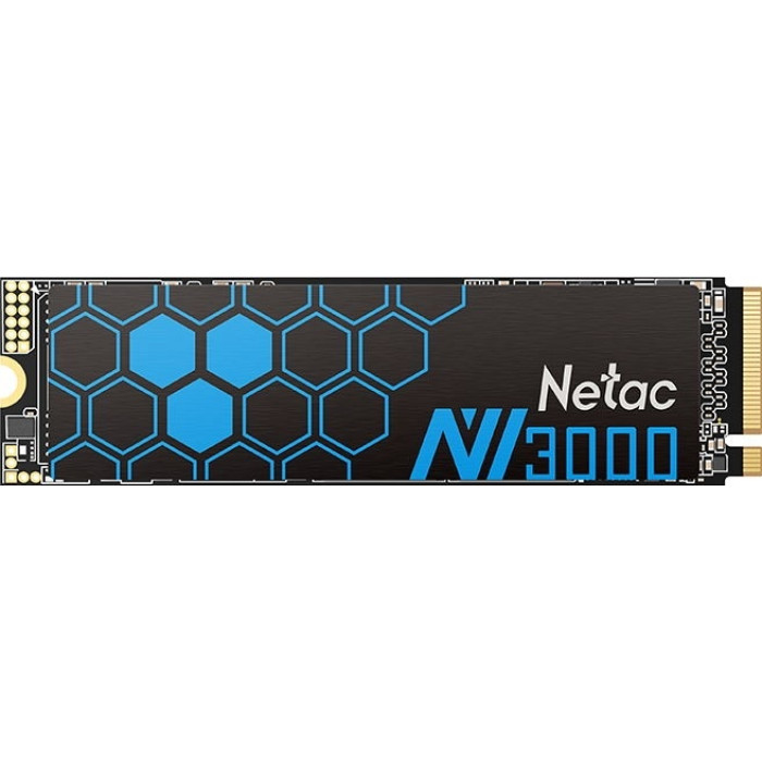 Netac NV3000 PCIe 3 x4 M.2 2280 NVMe 3D NAND SSD 1TB, R/W up to 3100/2100MB/s, with heat sink<br>