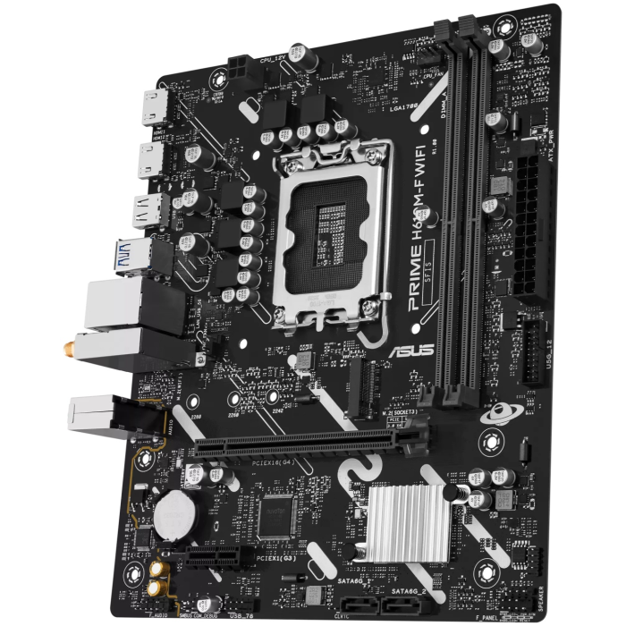 Сист.плата ASUS PRIME H610M-F WIFI, H610, 1700, 2xDDR5, PCI-E x16, PCI-E x1, M2, 2xSATA, 2xHDMI, WIFI6, BOX 335421