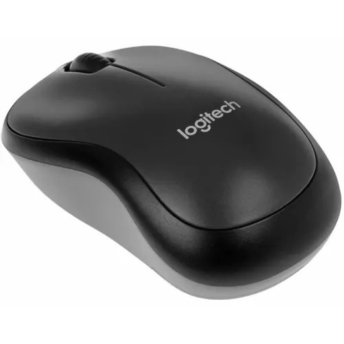 Мышь беспроводная Logitech M220 Silent Charcoal ofl (черная, оптическая, 1000dpi, 2.4 GHz/USB-ресивер, бесшумная) (M/N: MR0085 / C-U0010)<br>