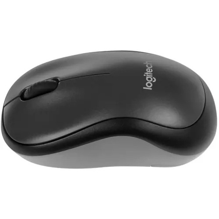 Мышь беспроводная Logitech M220 Silent Charcoal ofl (черная, оптическая, 1000dpi, 2.4 GHz/USB-ресивер, бесшумная) (M/N: MR0085 / C-U0010)<br>