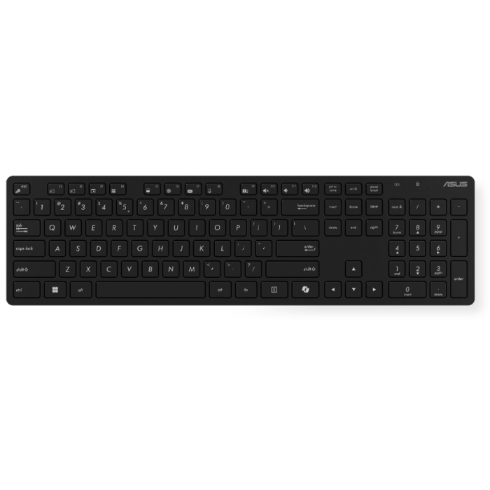 ASUS W5000 Wireless Keyboard and Mouse Set черный