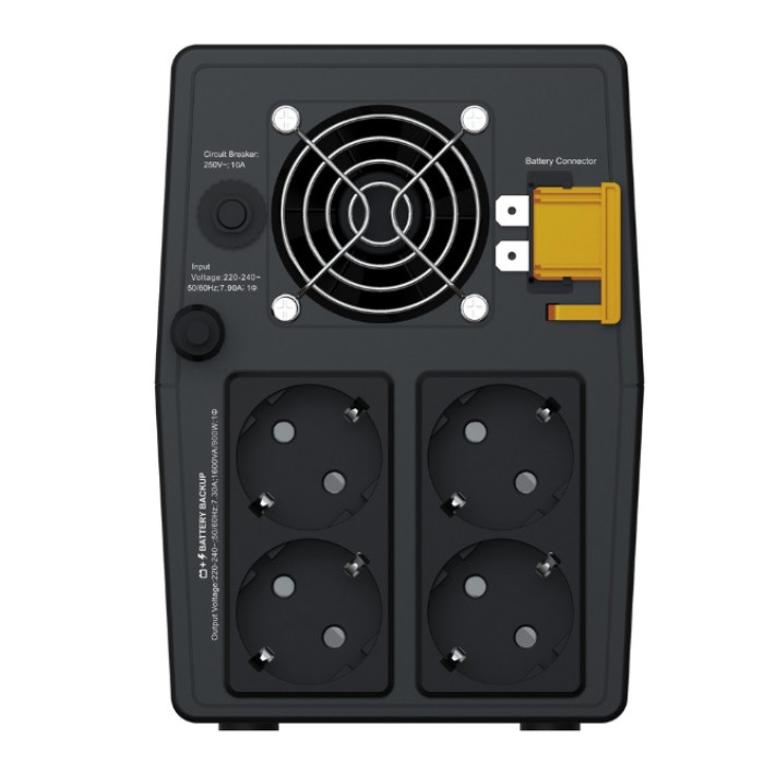 ИБП APC/BVG1600I-GR 230V, AVR, 4 Schuko Sockets/EASY/1 600 VА/900 W<br>250668