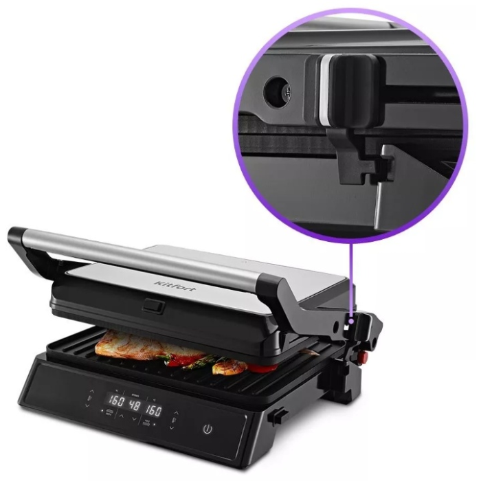 Гриль Kitfort КТ-3682 черный