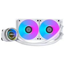 Водяное охлаждение для CPU Lian Li GA II Trinity SL-INF 240, 2x120mm White G89.GA2T24INW.00 36713