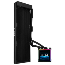 Водяное охлаждение для CPU Lian Li HydroShift II LCD-S 360 Fanless Black G89.GHS2LCDS36NB.00 36716