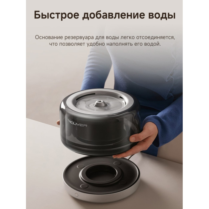 Автопоилка TROUVER WF20 Pro 3000 мл черный