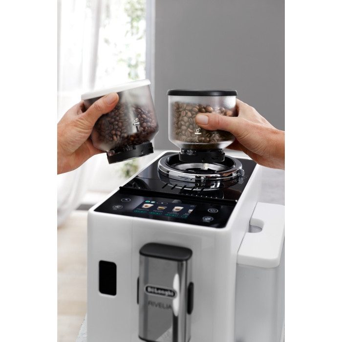 Кофемашина Delonghi Rivelia EXAM440.55.W белый