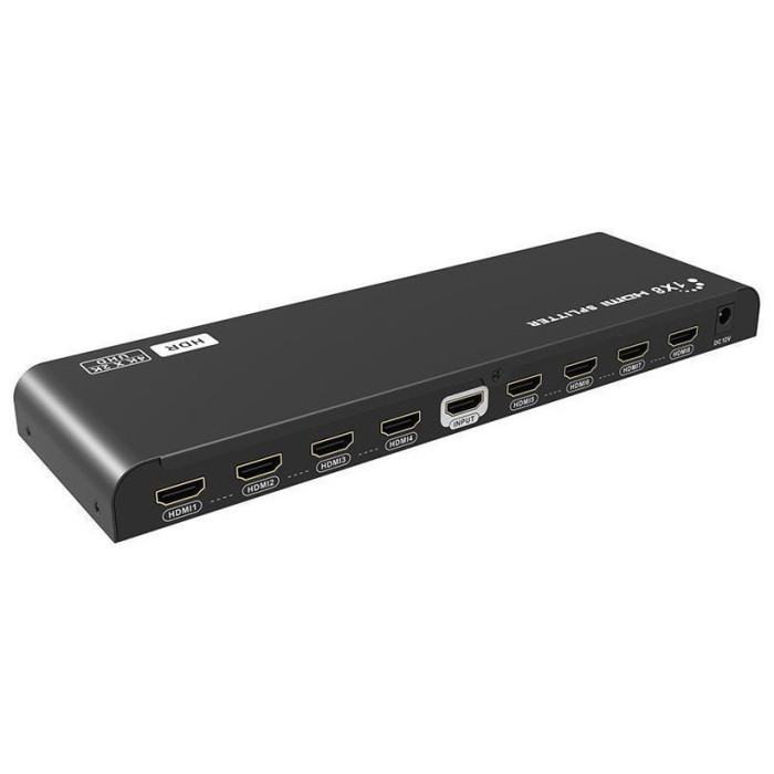 Сплиттер Lenkeng LKV318EDID-V3.0 1x8 4K×2K@60Hz