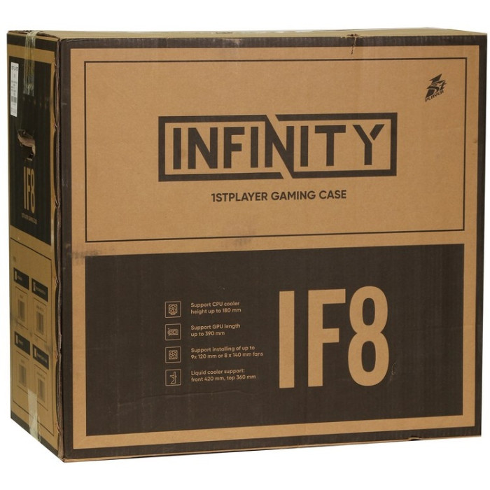 1STPLAYER Infinite IF8 (IF8-BK-4FO7-14) черный