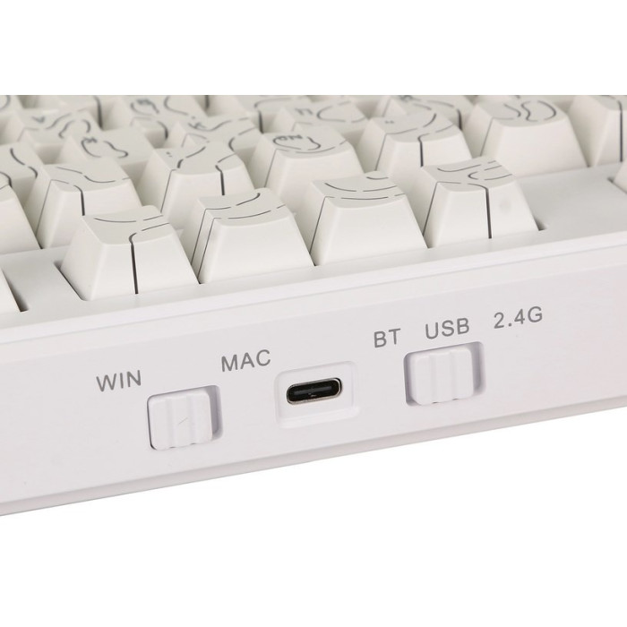 Клавиатура Ajazz AK870 v2 Murad Switch White<br>81514