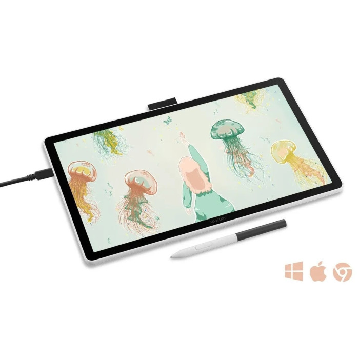 Wacom One pen 14 DTC141W0 белый