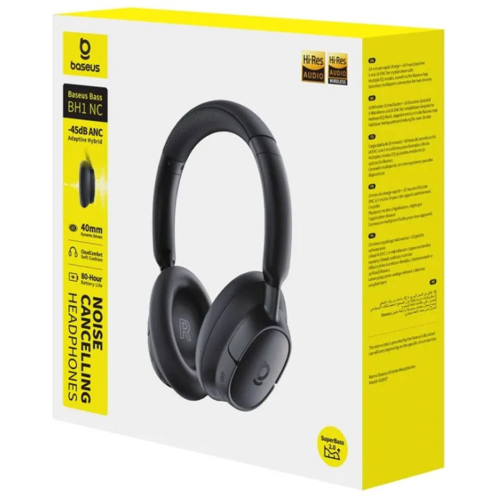 Наушники Baseus Bass BH1 NC черный