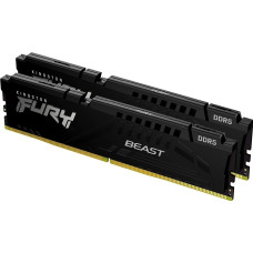 Kingston DRAM 16GB 5200MT/s DDR5 CL40 DIMM (Kit of 2) FURY Beast Black XMP<br>