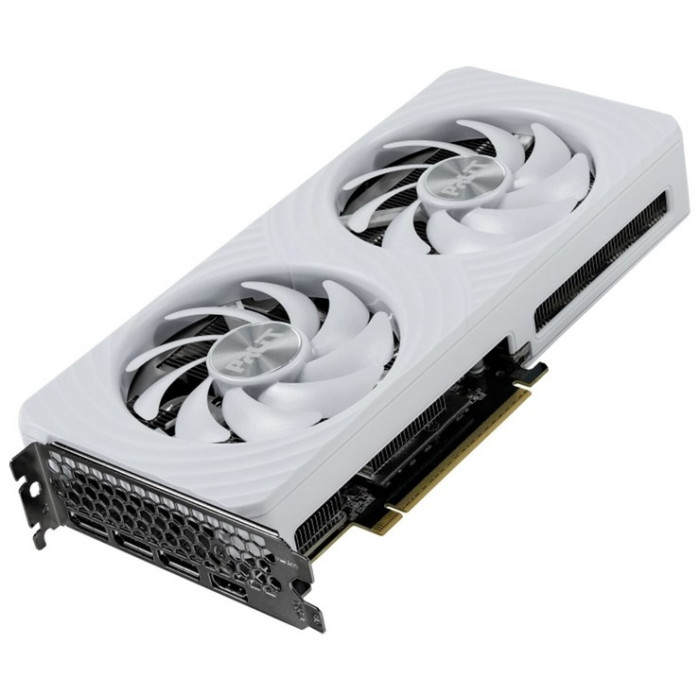 PALIT GeForce RTX 5060Ti White OC 8GB GDDR7 128 bit, 1x HDMI 2.1b, 3x DP 2.1b, 2 Fan, 1x 8-pin pwr connector, 600W, 262.1 x 126.3 x 40.1 mm, NE7506TU19P1-GB2062M<br>