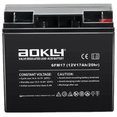 Battery 6FM17 12V, 17 Ah / Аккумуляторная батарея 6FM17 12В, 17 Ач
