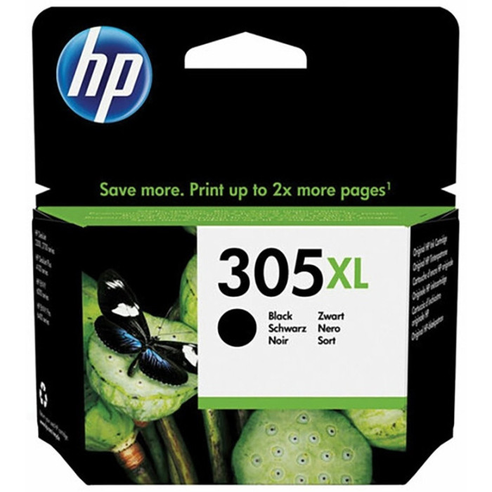 HP 305XL High Yield Black Original Ink Cartridge для HP DeskJet 2300, 2700 / 2700e series, HP DeskJet Plus 4100/4100e series, HP ENVY 6010/6010e, 6020/6020e, 6030/6030e, 6050/6050e series, HP ENVY Pro 6400/6400e series