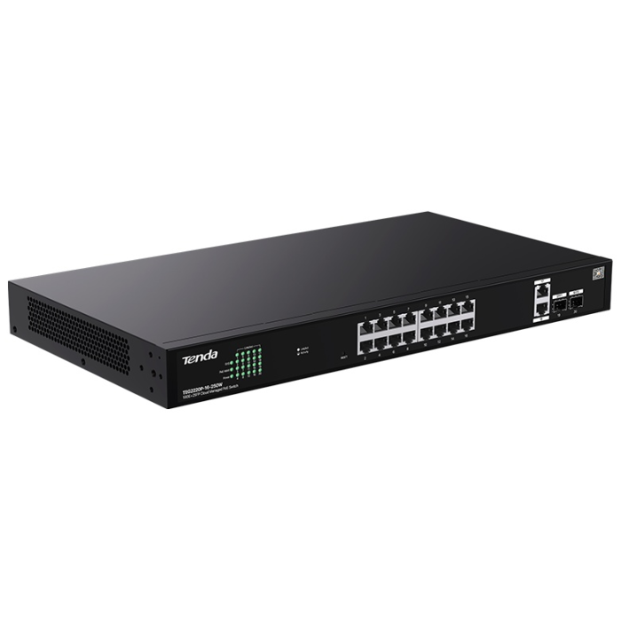 Коммутатор Tenda TEG2220P-16-250W