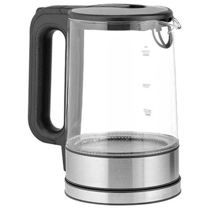 Электрочайник CENTEK CT-0032 черный, серый, стальной