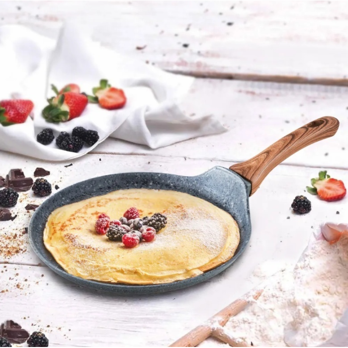 Блинная сковорода LARA Palermo 26 см с антипригарным покрытием, алюминий