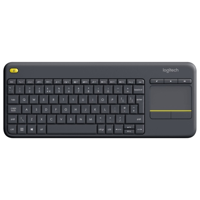 Logitech K400 Plus черный