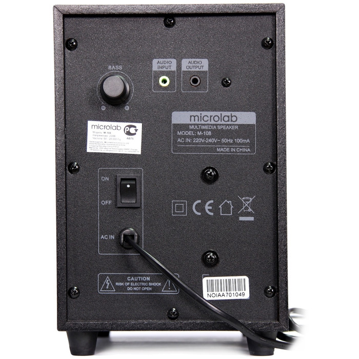 Microlab M-108 черный