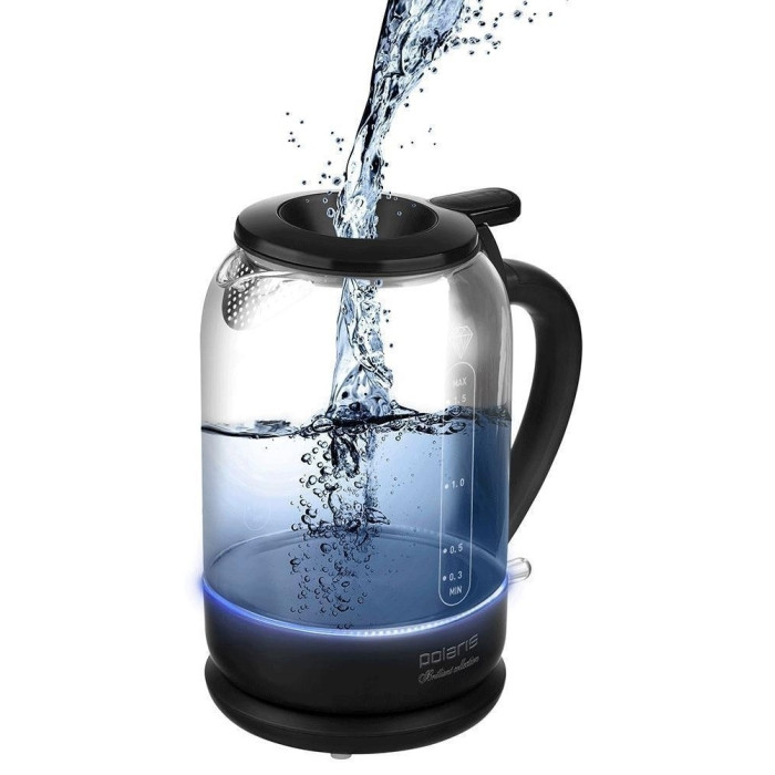 Электрочайник Polaris PWK 1753CGL черный