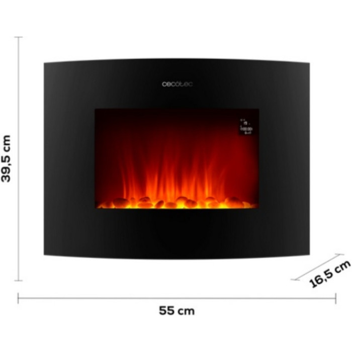 Электрокамин Cecotec ReadyWarm 2250 Curved Flames Connected/05813