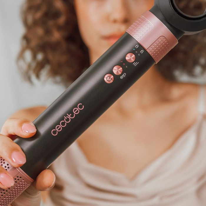 Cecotec CeramicCare AirGlam 14 в 1 стайлер черный