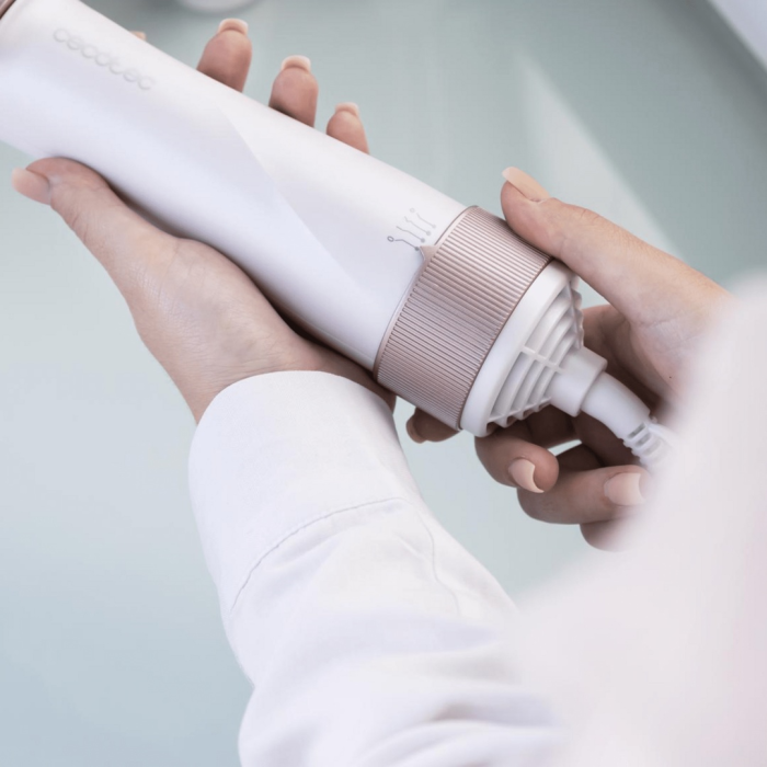 Cecotec CeramicCare Pro Gyro 5 в 1 фен-щетка серебряный