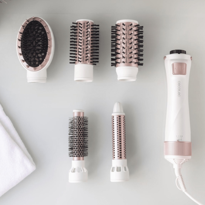 Cecotec CeramicCare Pro Gyro 5 в 1 фен-щетка серебряный