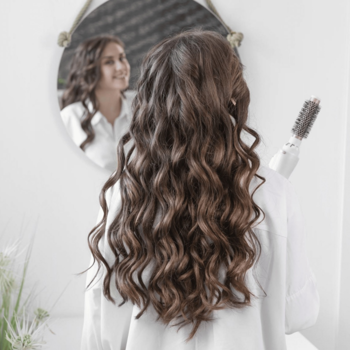 Cecotec CeramicCare Pro Gyro 5 в 1 фен-щетка серебряный