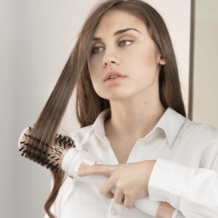 Cecotec CeramicCare Pro Gyro 5 в 1 фен-щетка серебряный