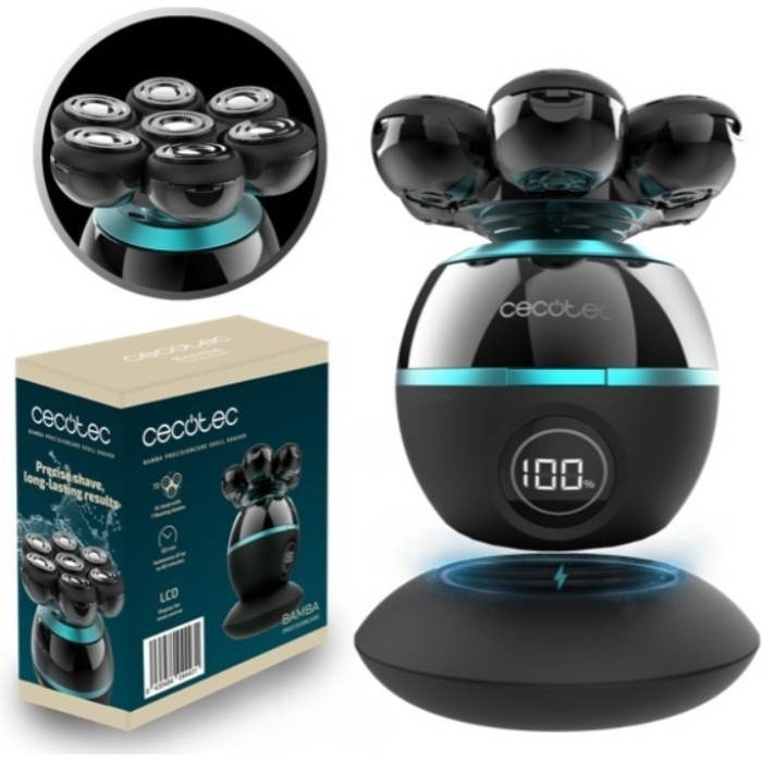Электробритва Cecotec PrecisionCare Skull Shaver/4443 роторная