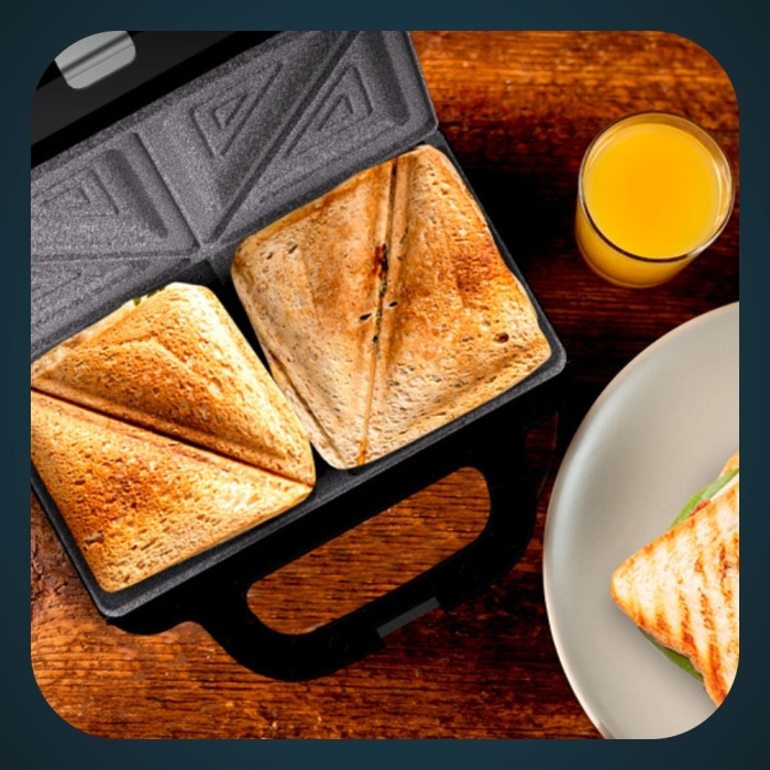 Сэндвичница Cecotec Rock'nToast Deep Classic 03492 черный