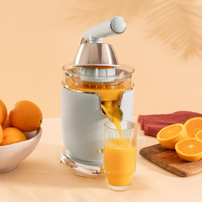 Соковыжималка Cecotec Xqueeze RetroJuice 1000 голубой