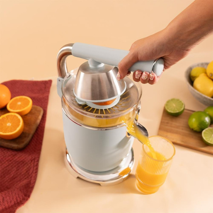 Соковыжималка Cecotec Xqueeze RetroJuice 1000 голубой