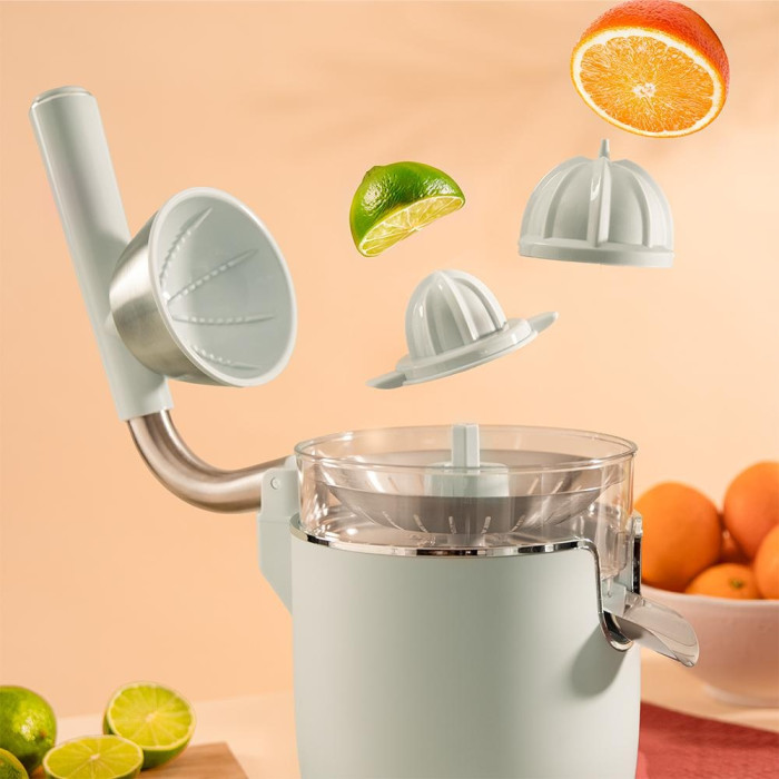 Соковыжималка Cecotec Xqueeze RetroJuice 1000 голубой