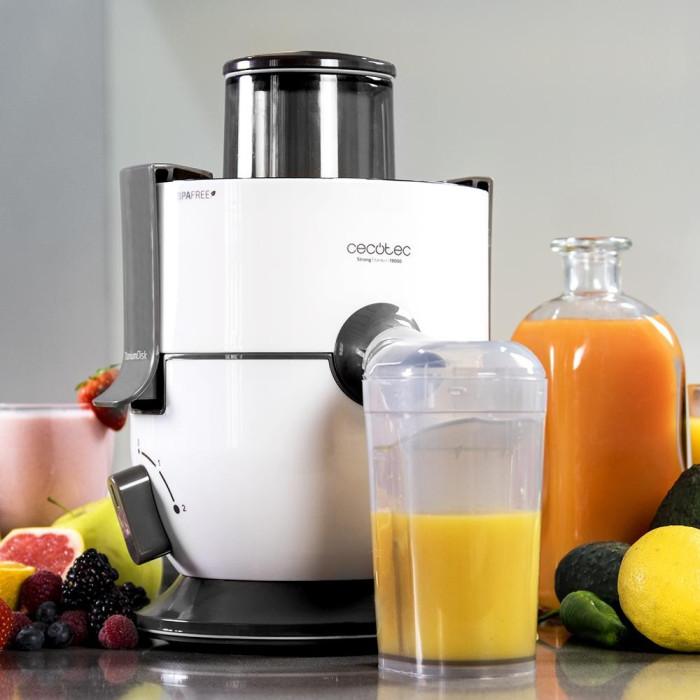Соковыжималка Cecotec Strong Titanium 19000 белый