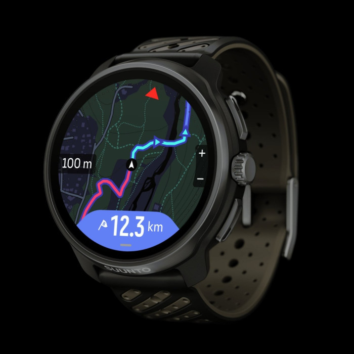 Suunto RACE 2 TITANIUM 49 мм черный